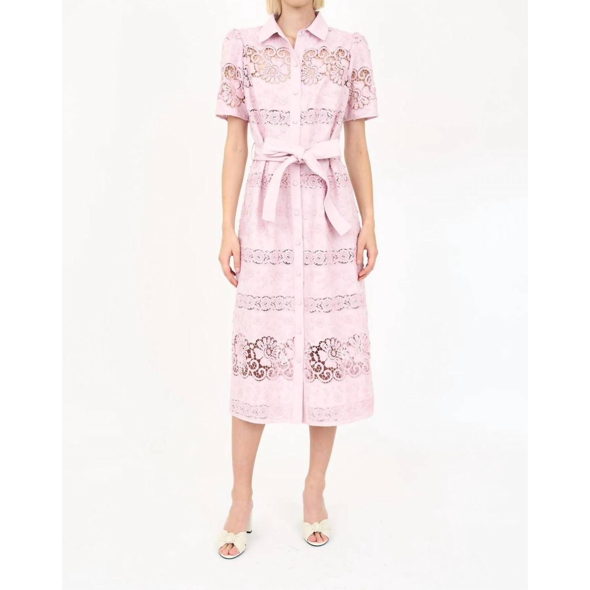 New Christy Lynn Penelope Dress In Blush